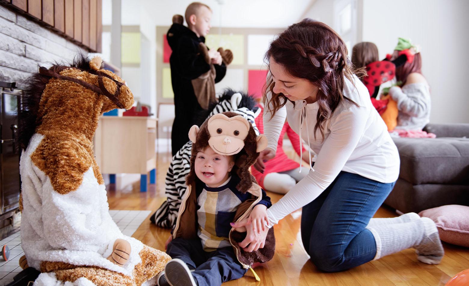 Tips for a happy halloween for a child with a disability