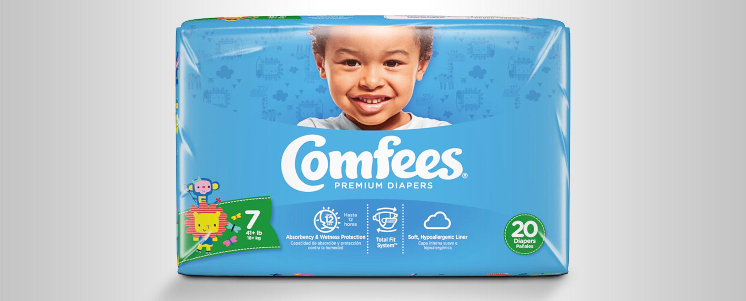 What To Do When Your Child Outgrows Size 6 Diapers: Comfees® Offers Size 7 Diapers